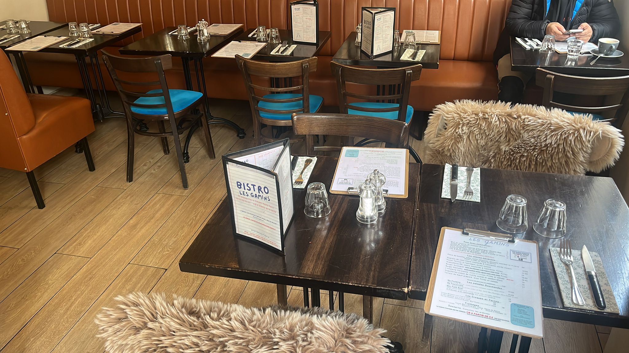 Ambiance bistrot Les Gamins